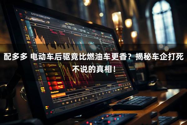 配多多 电动车后驱竟比燃油车更香？揭秘车企打死不说的真相！