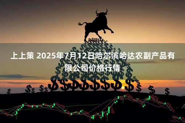 上上策 2025年7月12日哈尔滨哈达农副产品有限公司价格行情