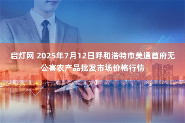 启灯网 2025年7月12日呼和浩特市美通首府无公害农产品批发市场价格行情