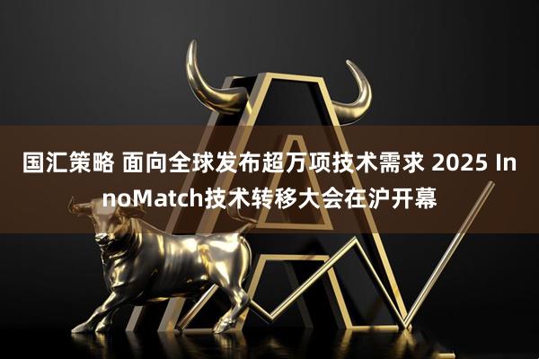 国汇策略 面向全球发布超万项技术需求 2025 InnoMatch技术转移大会在沪开幕