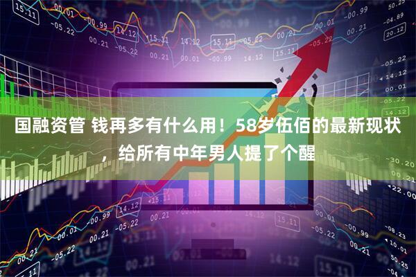 国融资管 钱再多有什么用！58岁伍佰的最新现状，给所有中年男人提了个醒